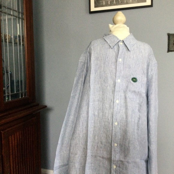 L.L.Bean Slightly Tapered Linen Shirt…new In packaging - Picture 7 of 10